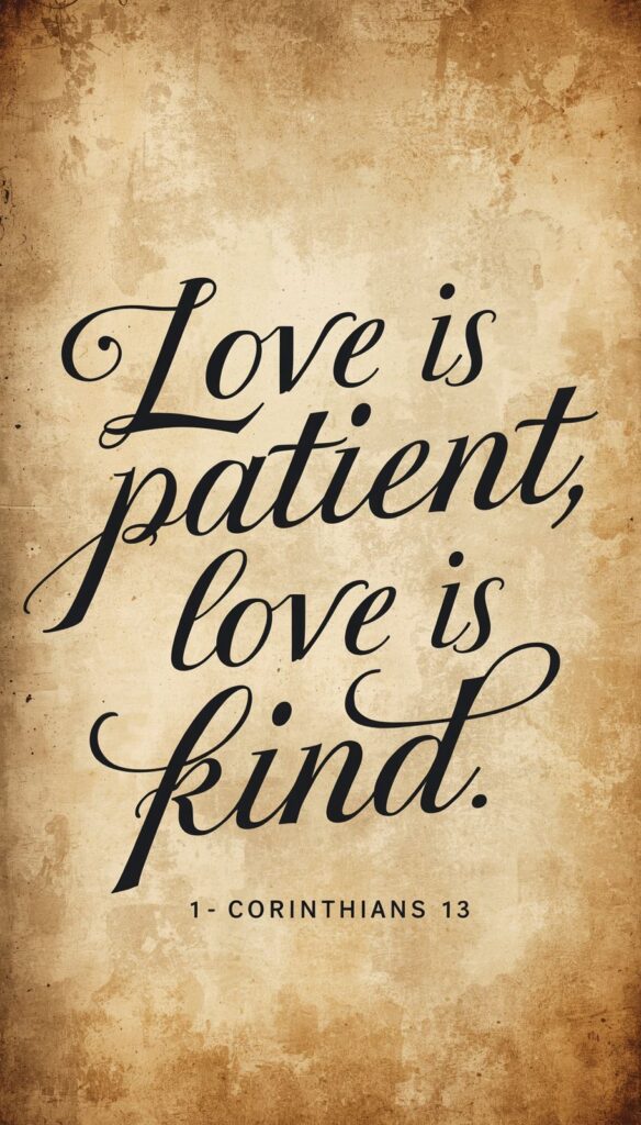 Bible Verses on Love