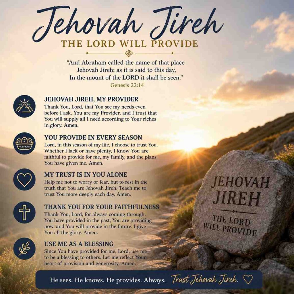Jehovah Jireh