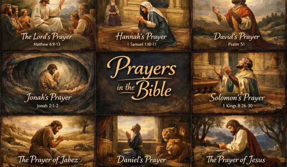 Prayers in the Bible: