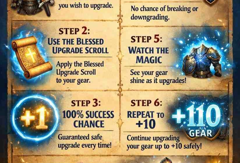 Blessed Upgrade Scroll\