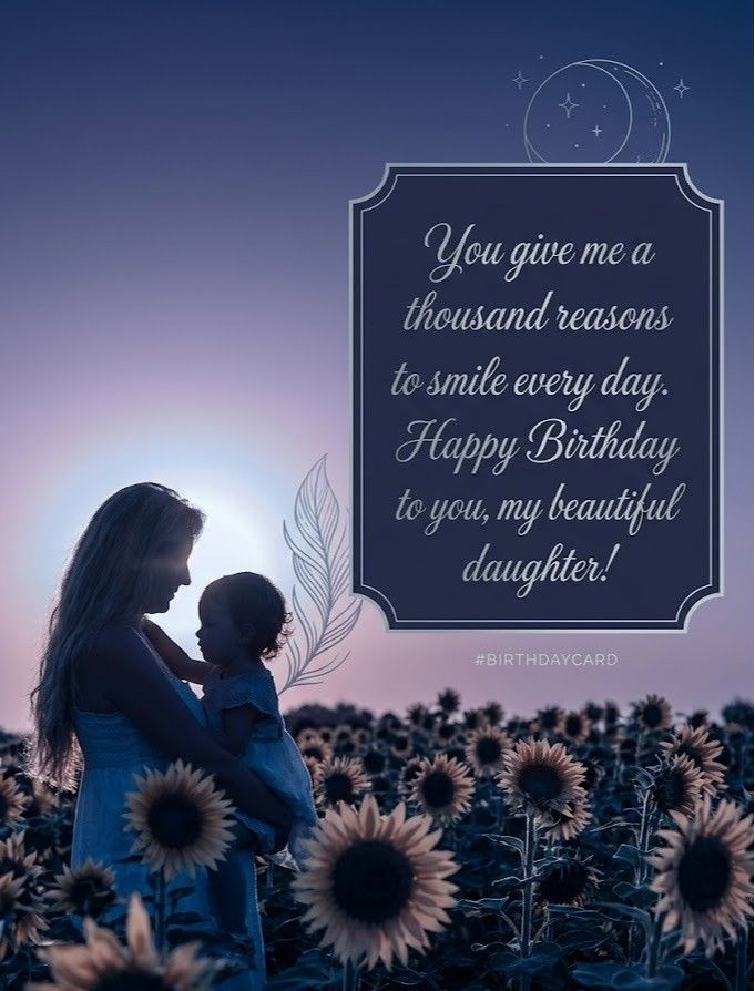 Heart-Touching Birthday Wishes for Daughter from Mother