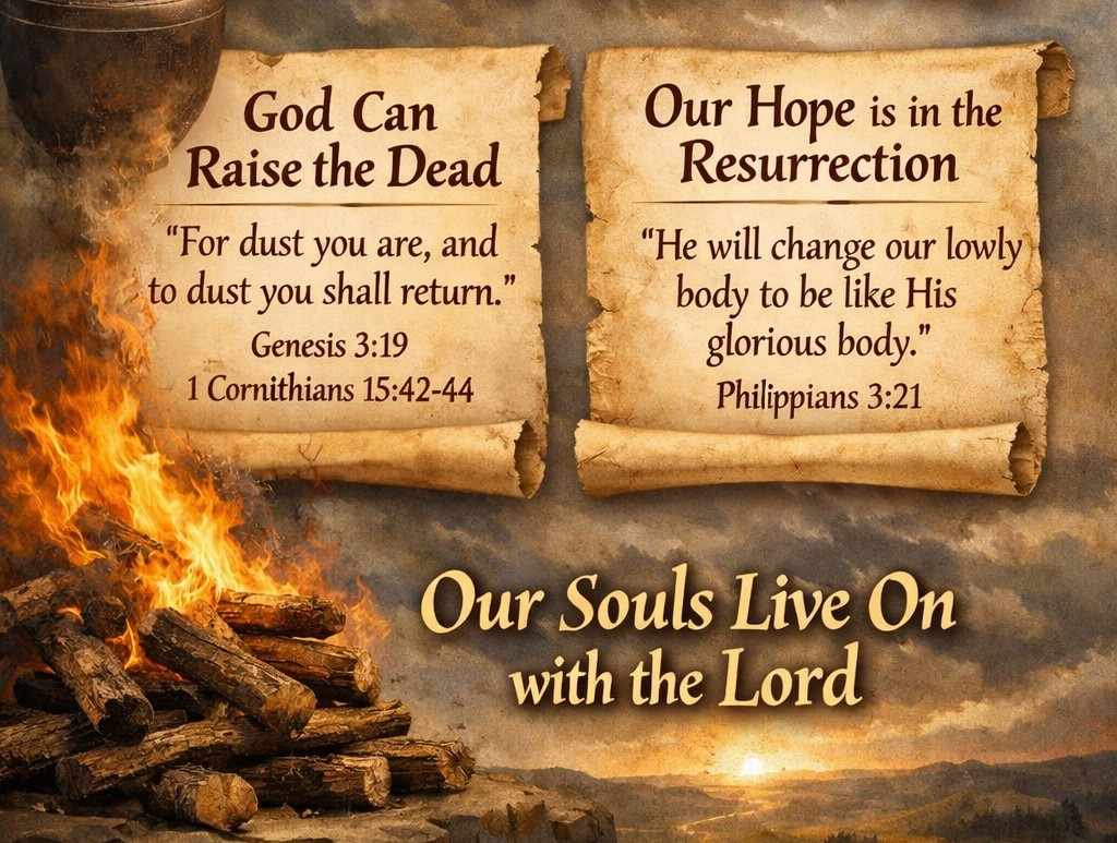 What the Bible Says About Cremation