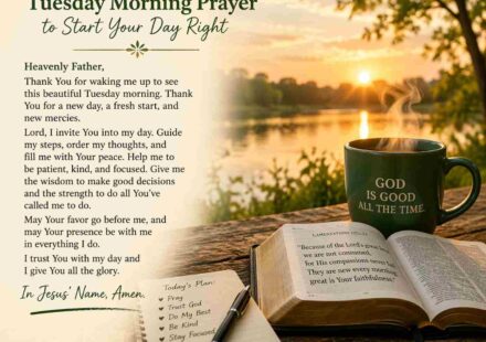 Tuesday Morning Prayer