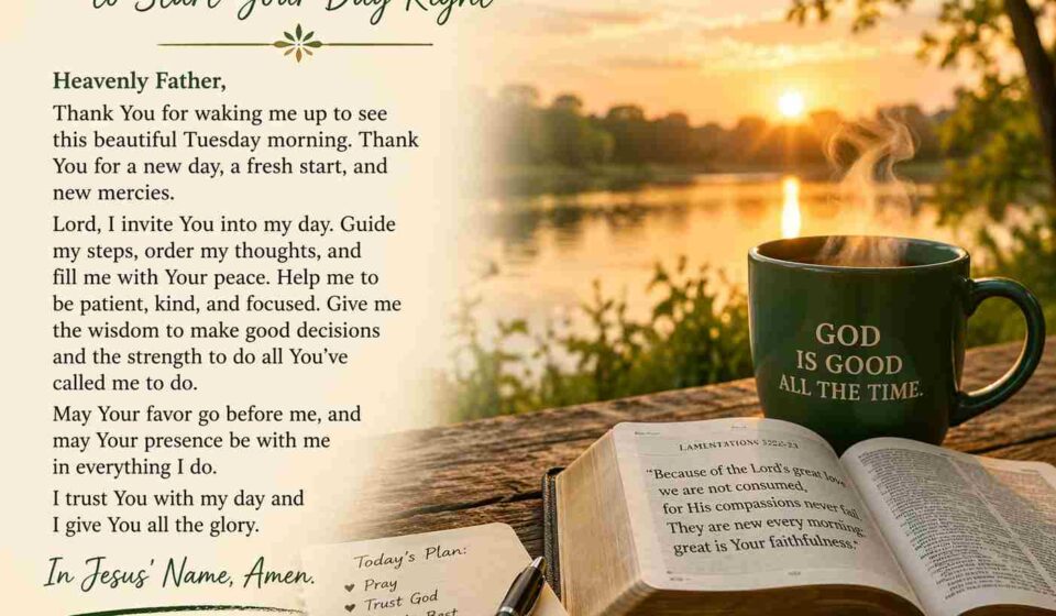 Tuesday Morning Prayer