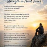 Bible Verses About Strength in Hard Times