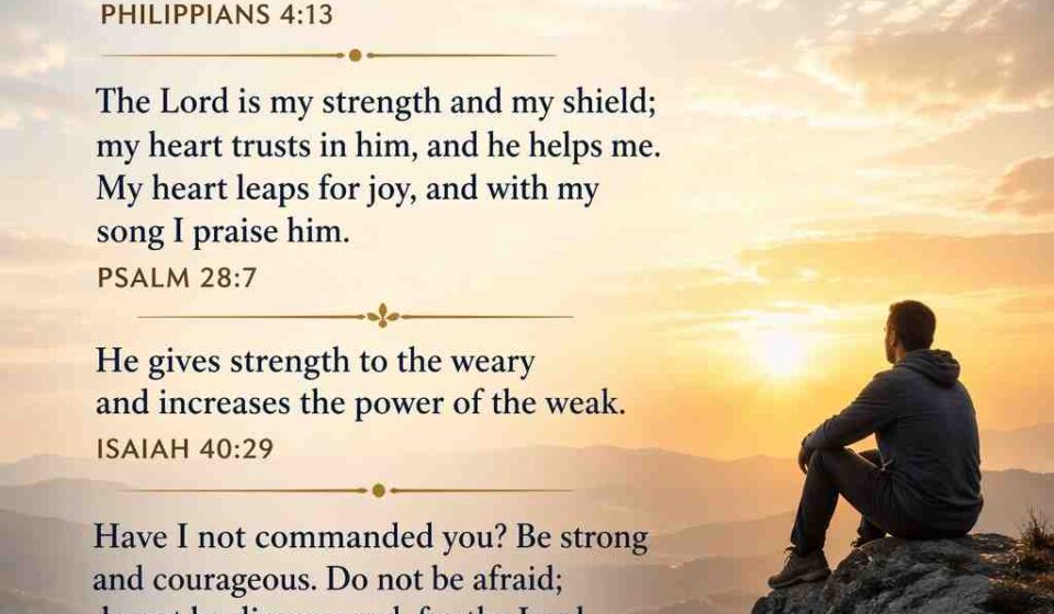 Bible Verses About Strength in Hard Times