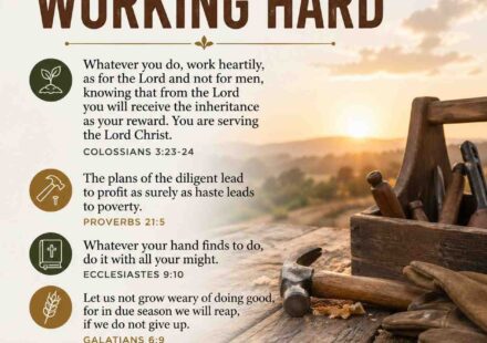 Bible Verses About Working Hard