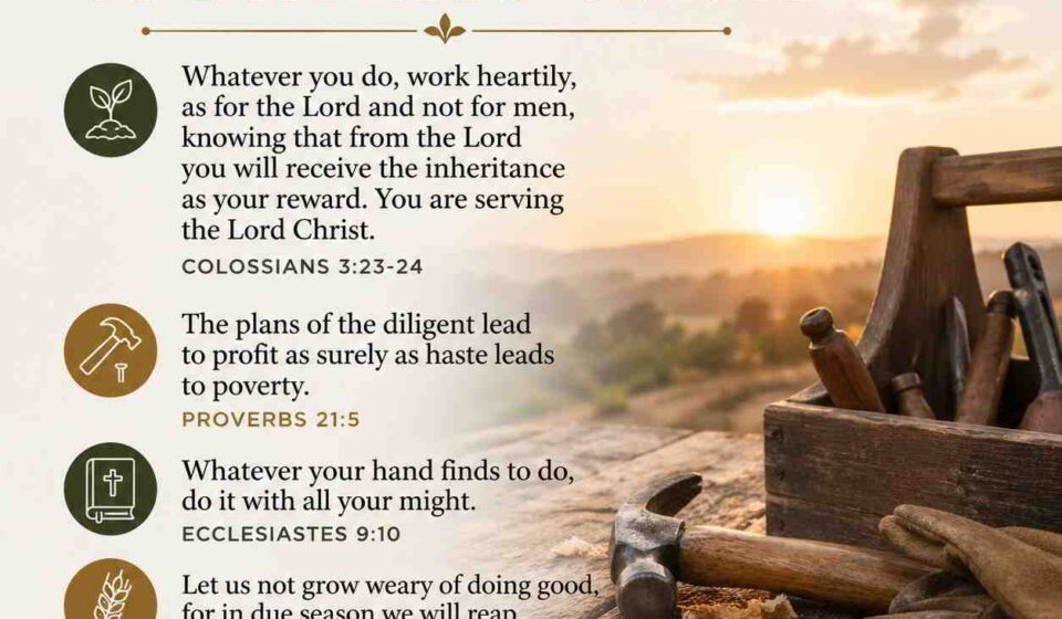 Bible Verses About Working Hard