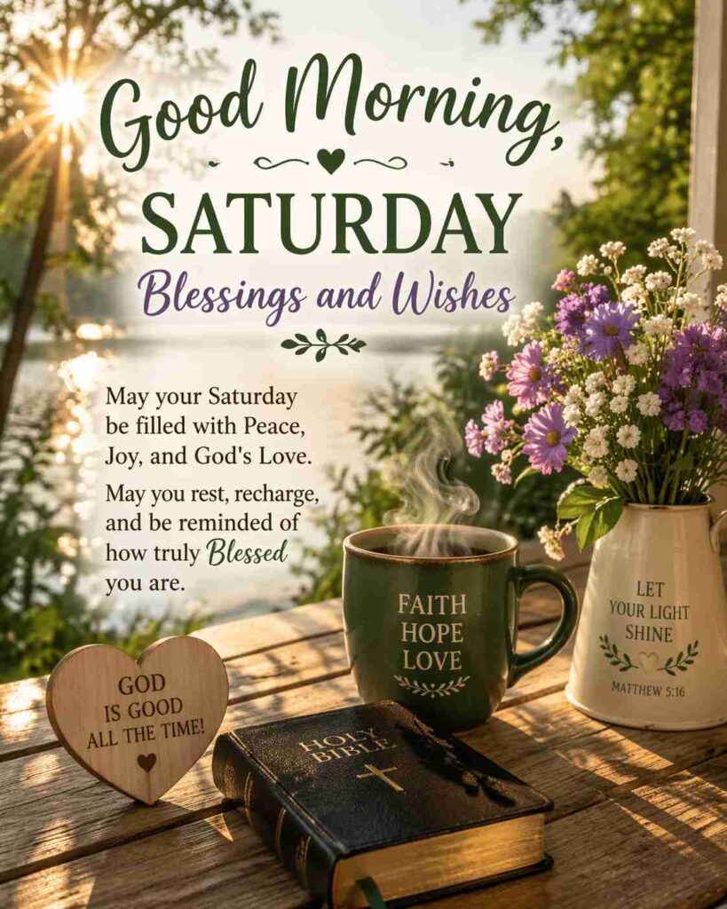 Saturday Blessings and Prayers