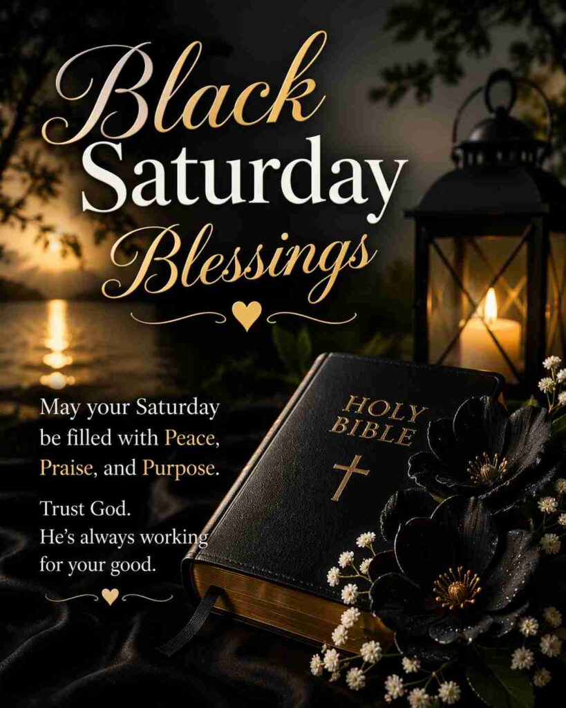 Black Saturday Blessings