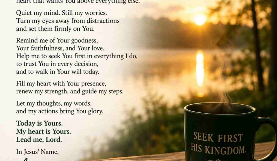 Bless Your Day with This Powerful Morning Prayer