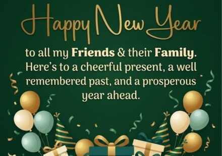 Cute New Year Wishes for Friend