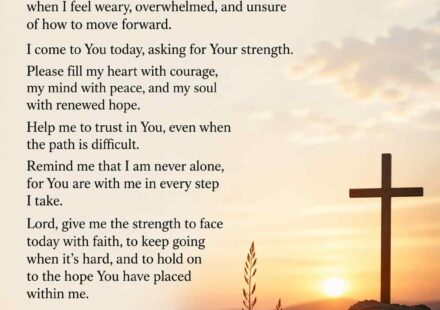 Prayer for Strength