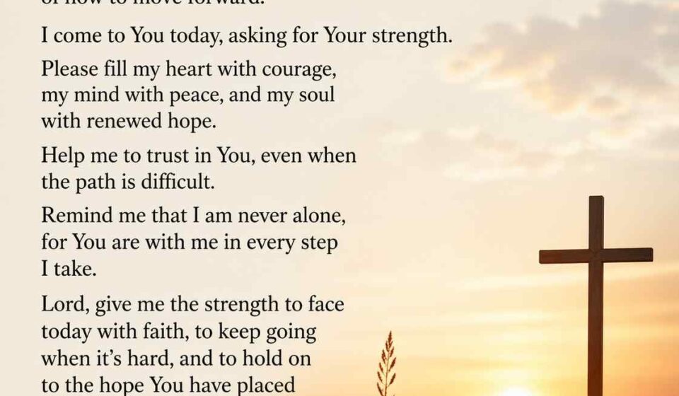 Prayer for Strength