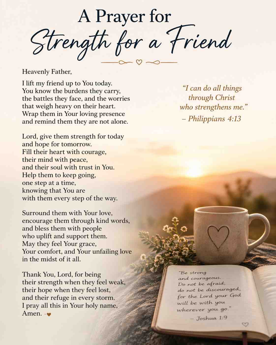 Prayer for Strength