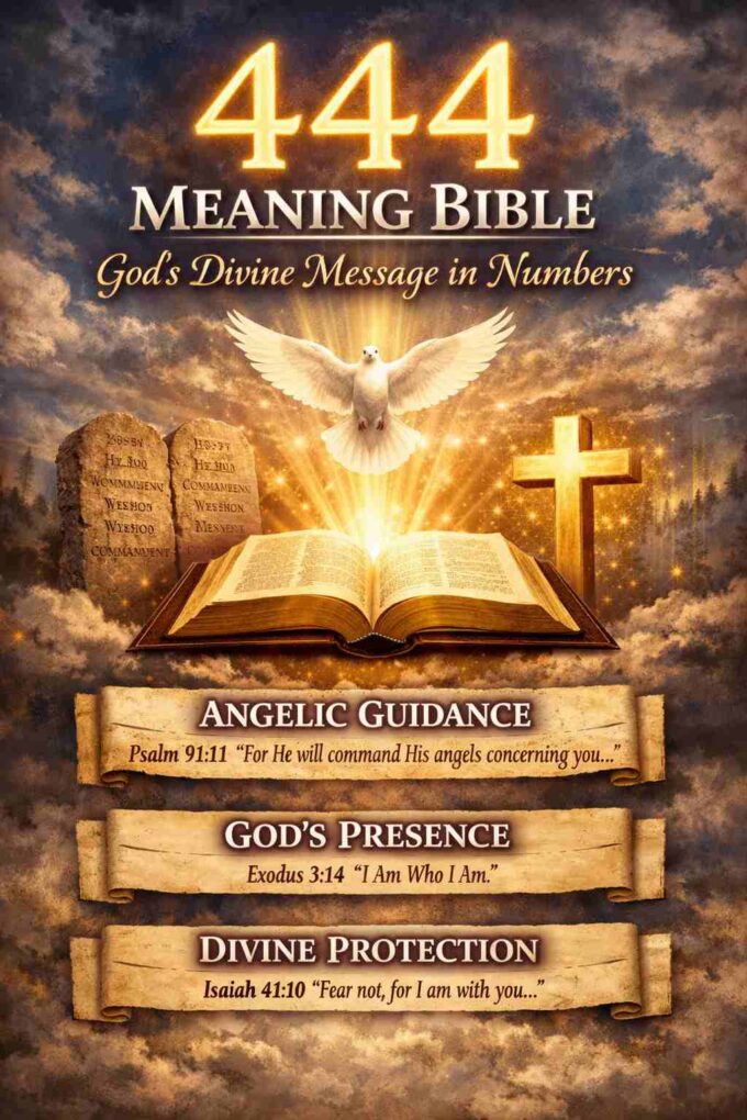 444 Meaning Bible: God's Divine Message in Numbers