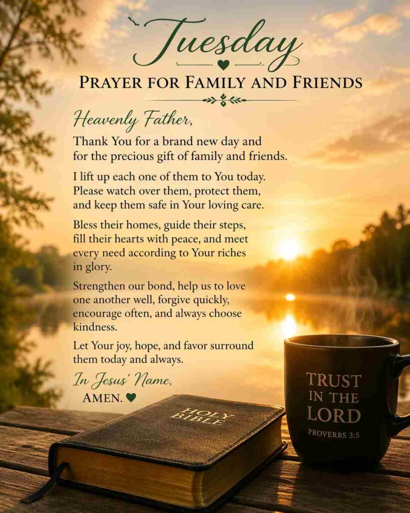 Family and Friends in Prayer