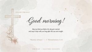 Friday Blessings